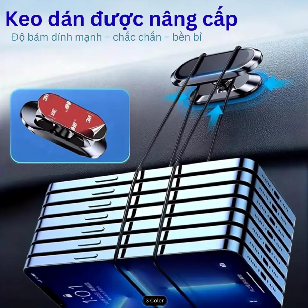 Giá đỡ nam châm dán taplo xoay 360° – ảnh 5